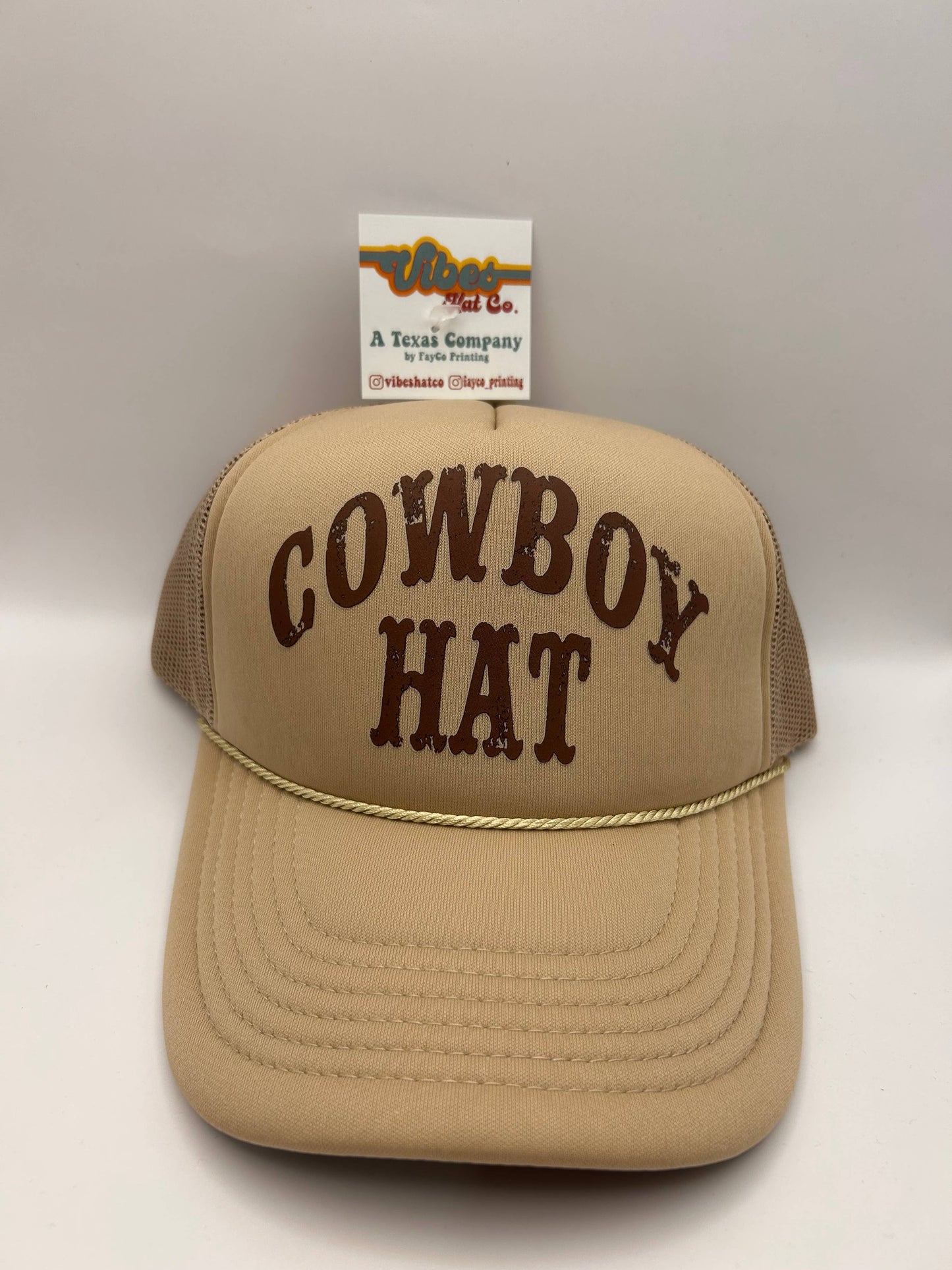 Cowboy Hat Trucker 2 | Western Cap | Rodeo Hat | Cowgirl