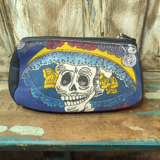 Day of the Dead Cosmetic Bag