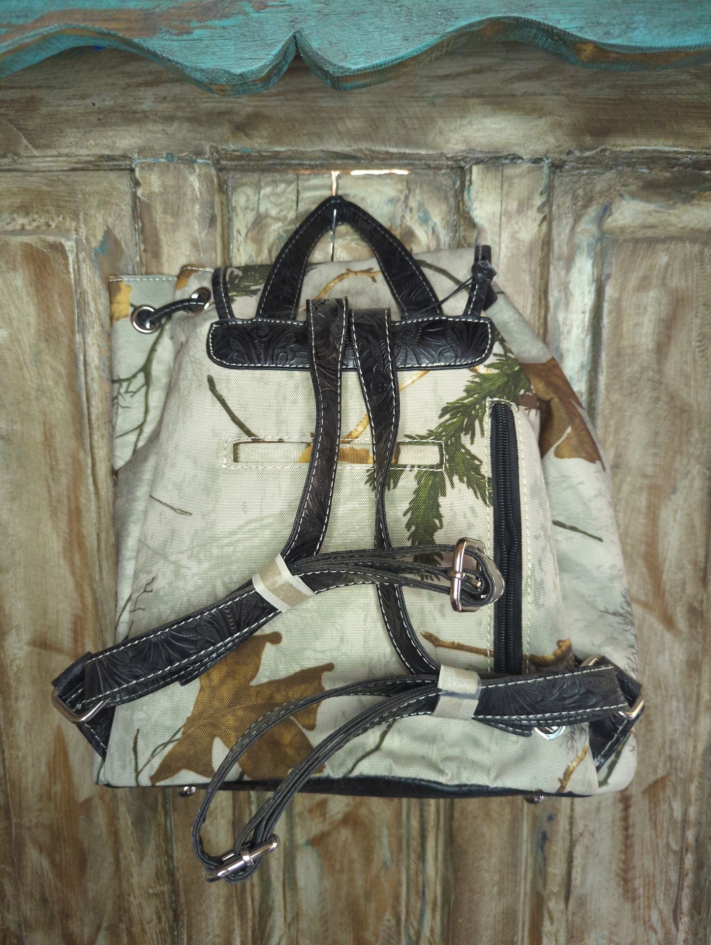 Camo Backpack/Bucket Bag