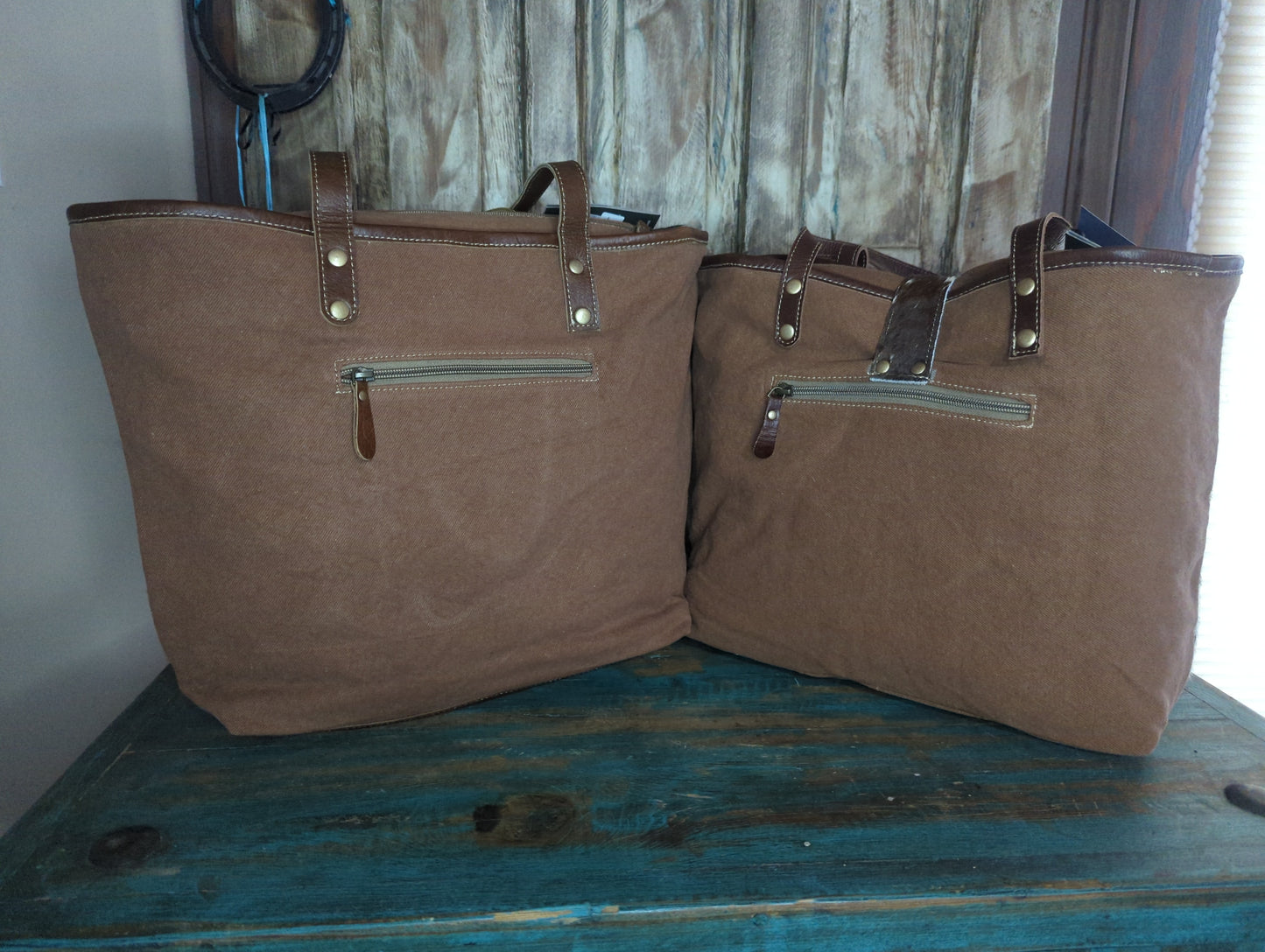 Myra MD Canvas & Leather Tote/Purse