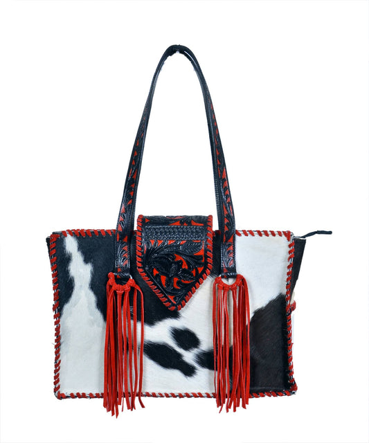 Cowhide Tote Bag