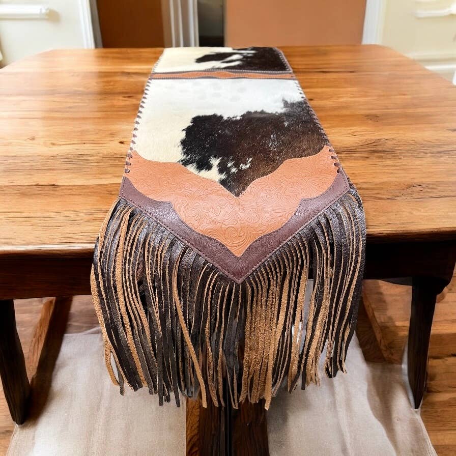 6ft cowhide Table Runner