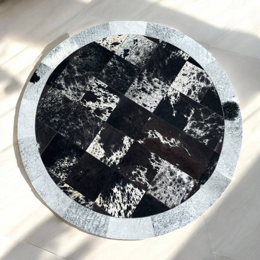 Patchwork cowhide Rug