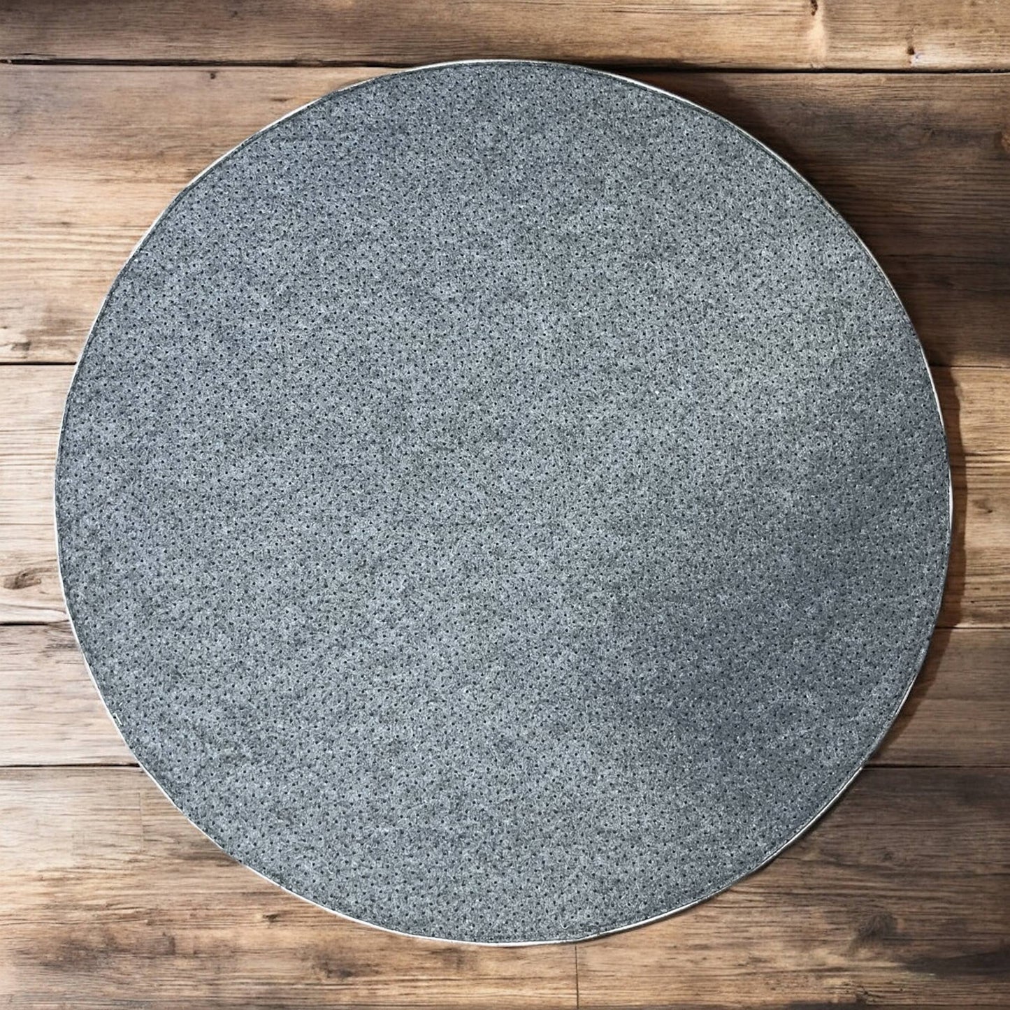 Tricolor patchwork cowhide Rug 4x4'