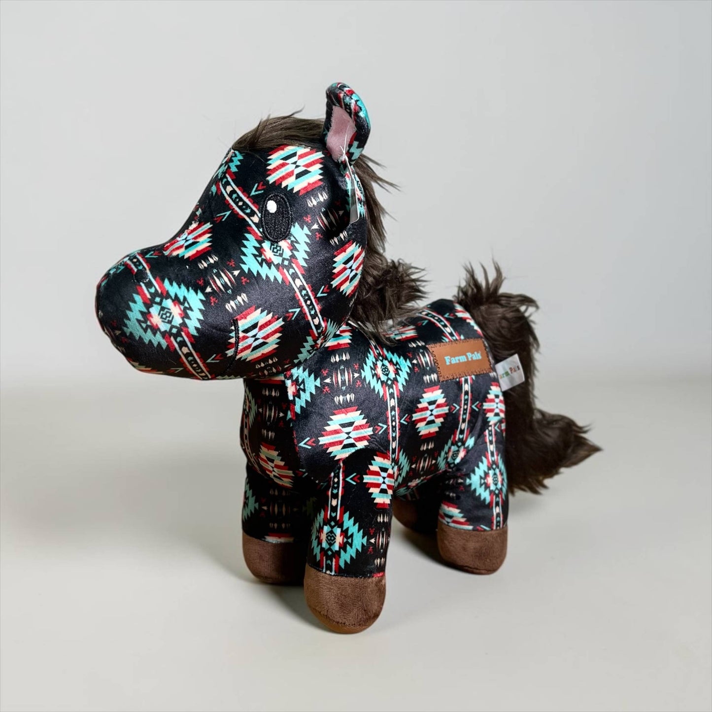 Black Aztec horse - medium farm pal