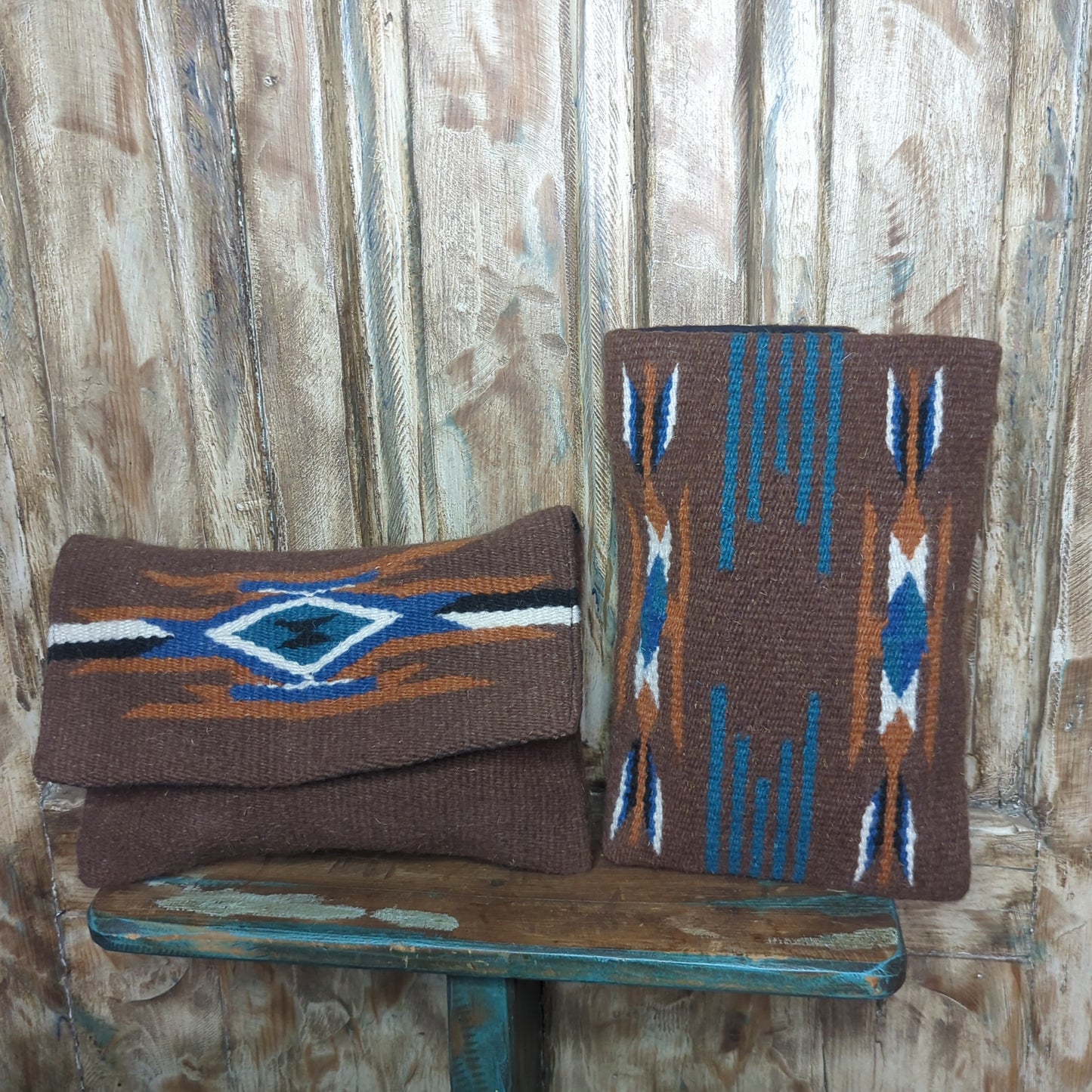 Southwest Wool Clutch