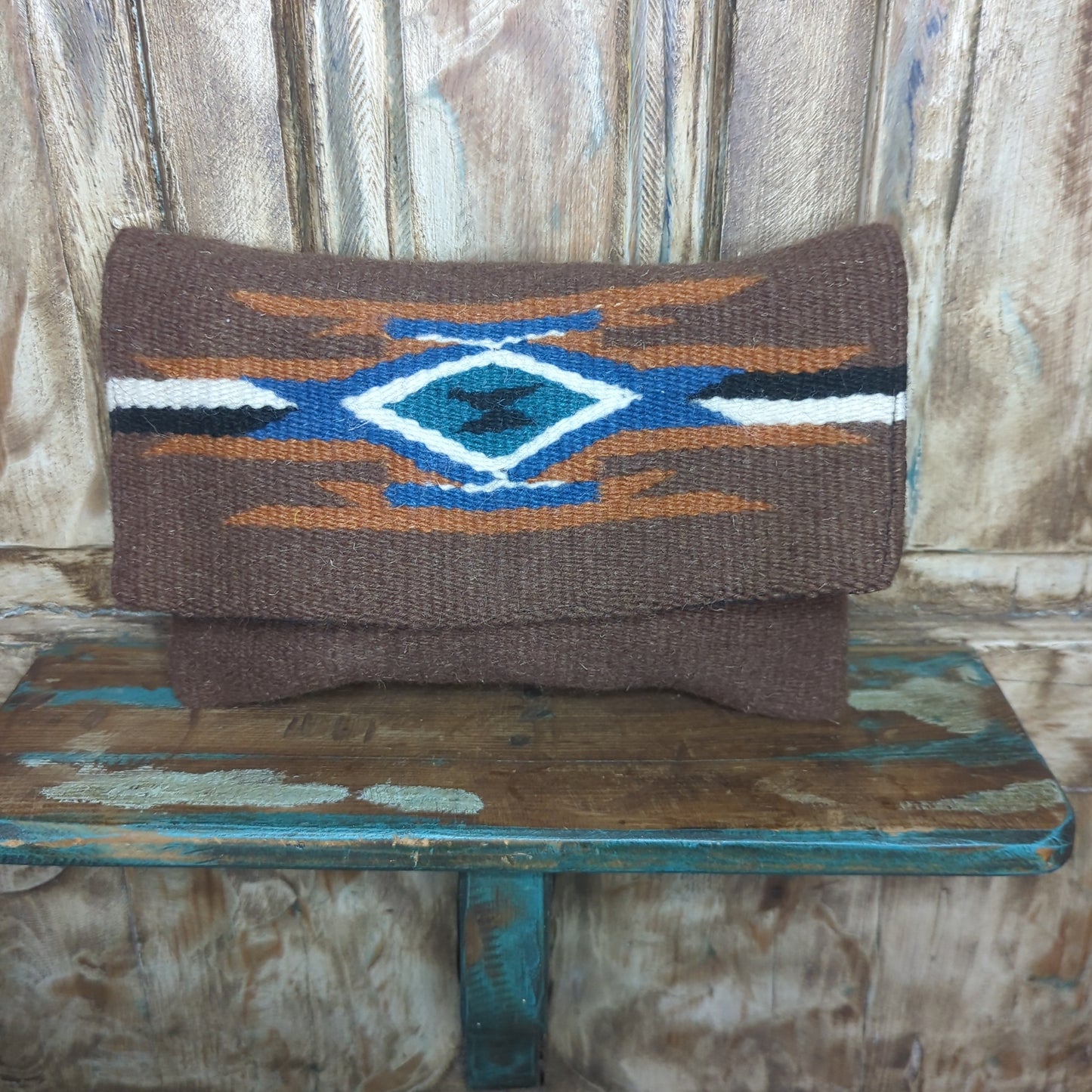 Southwest Wool Clutch