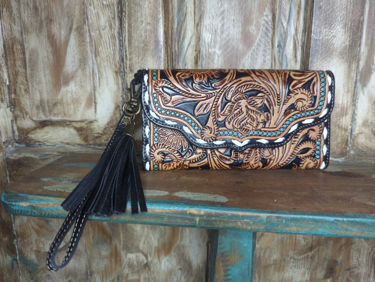 Myra Flap Wristlet Wallet