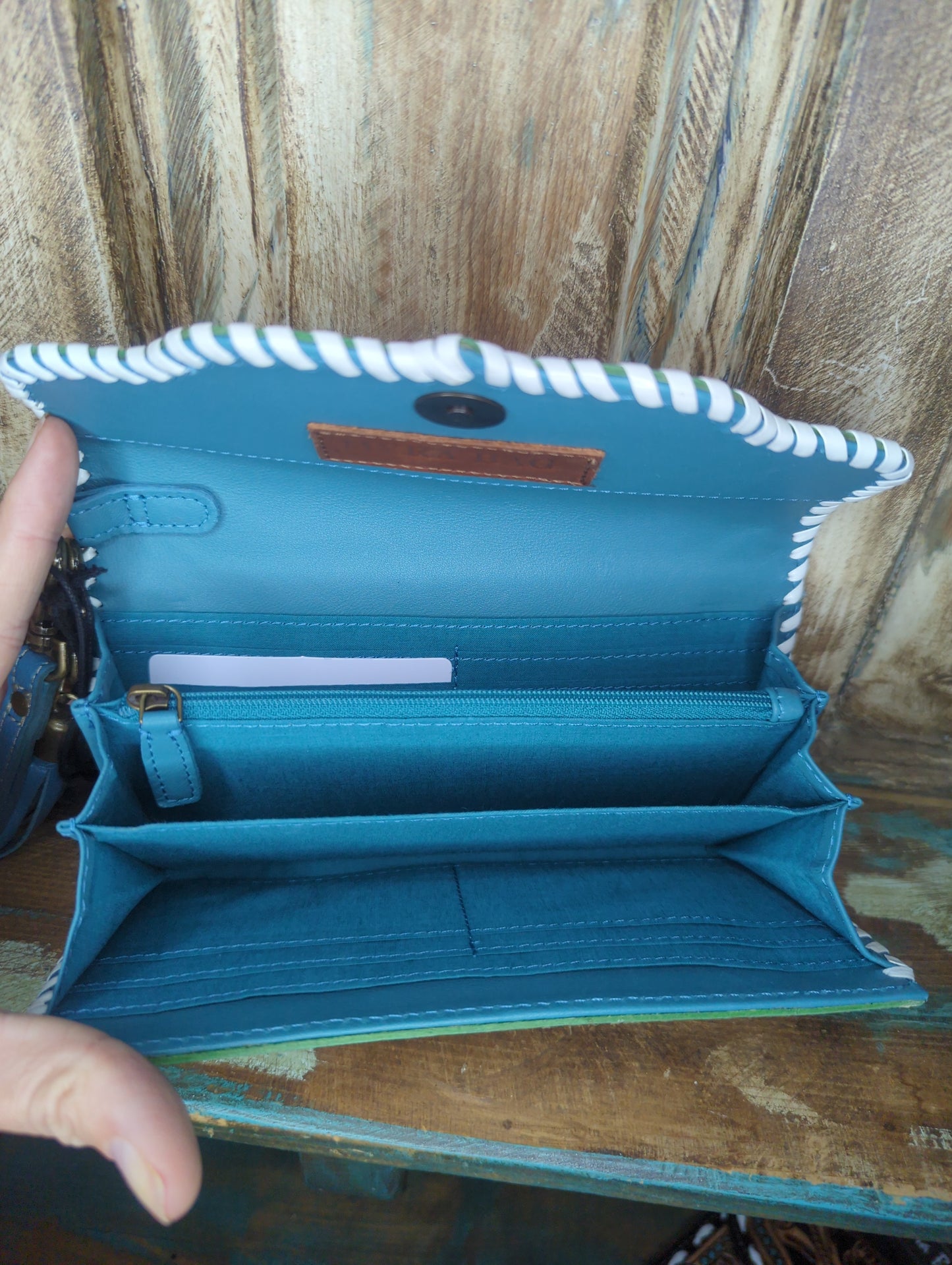 Myra Flap Wristlet Wallet