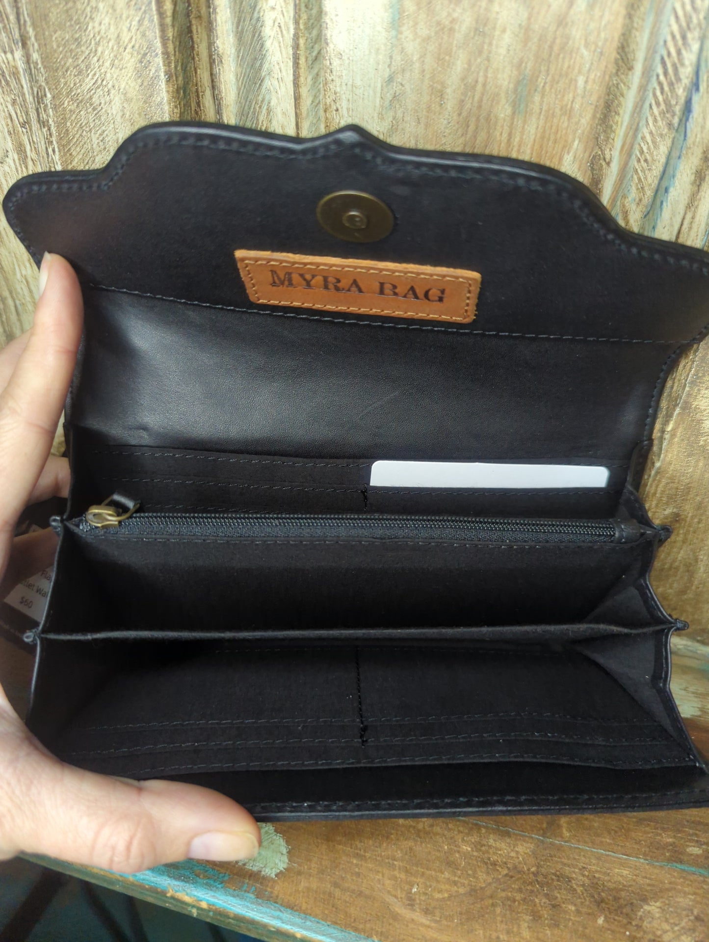 Myra Flap Wristlet Wallet