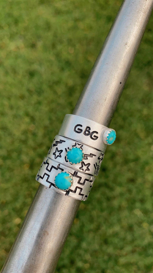 Cosmic Cowboy Ring - Turquoise Middle