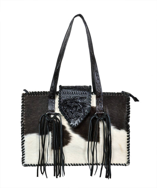 Cowhide Tote Bag