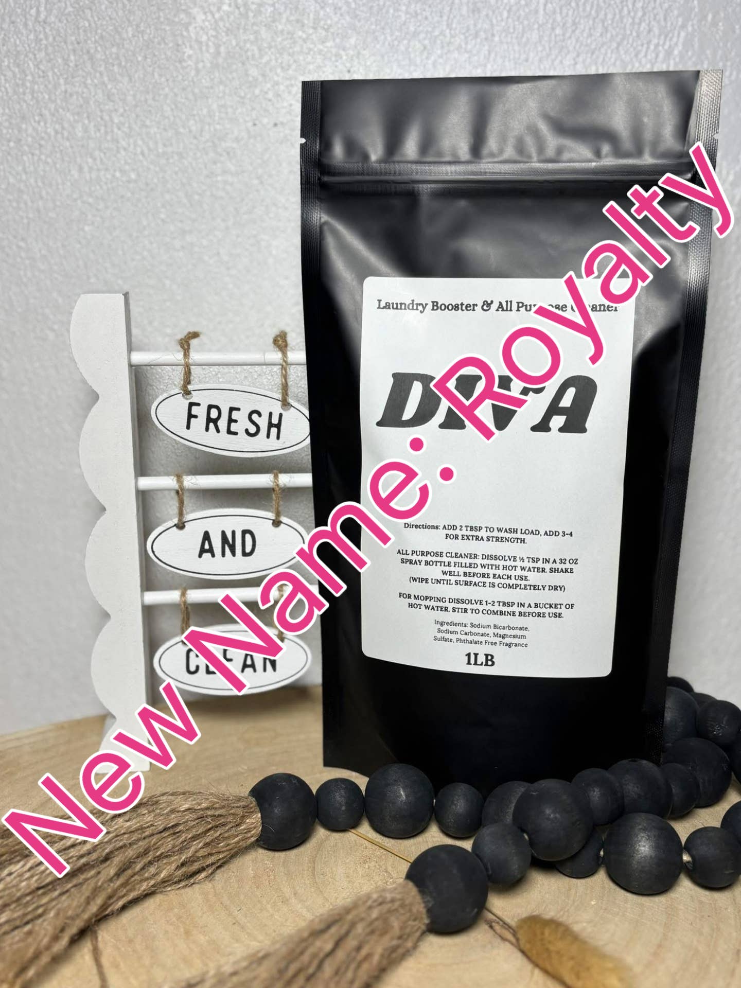 Royalty Laundry Powder & All Purpose Cleaner