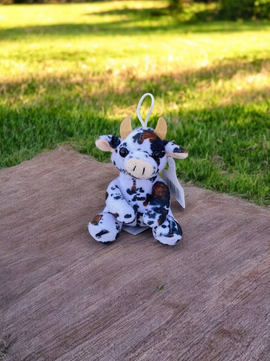 Mini Farm Pal Plush Toy - Cow