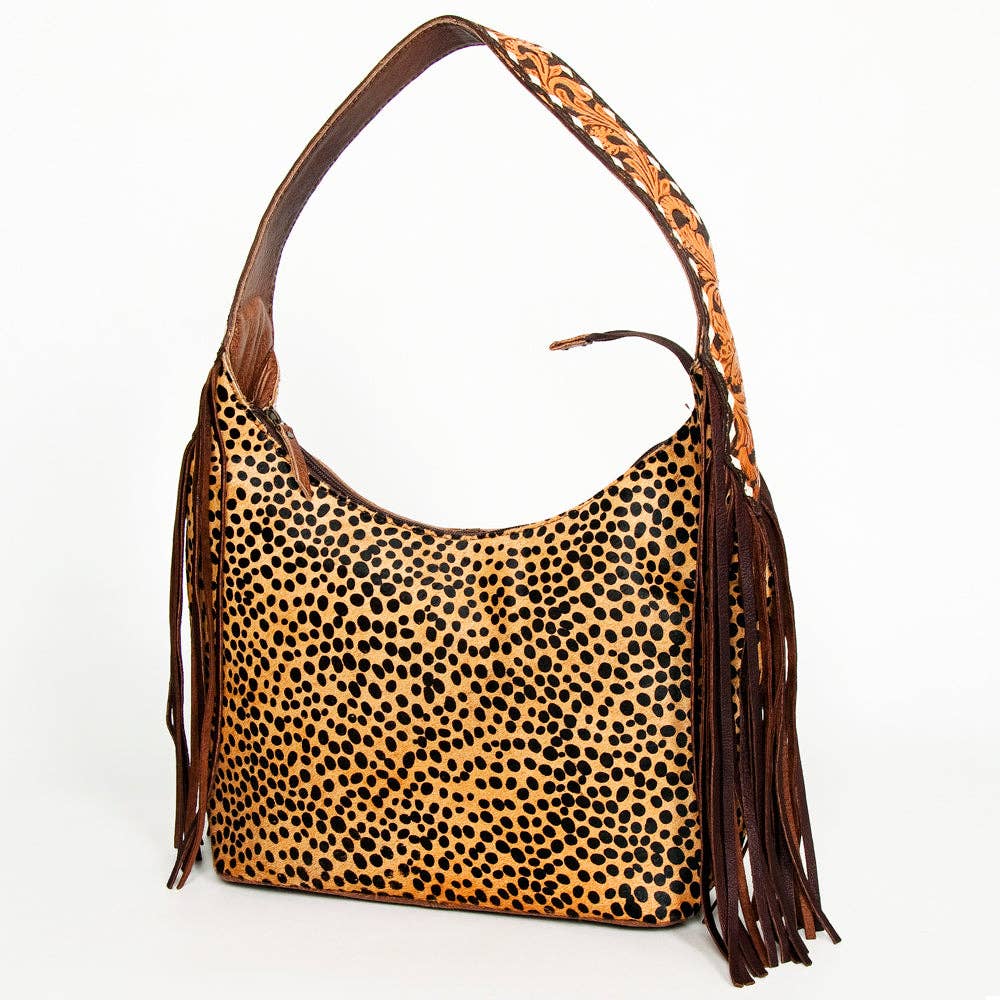 LC-ADBG803P Hobo Hair On Genuine Western Leather Women Bag