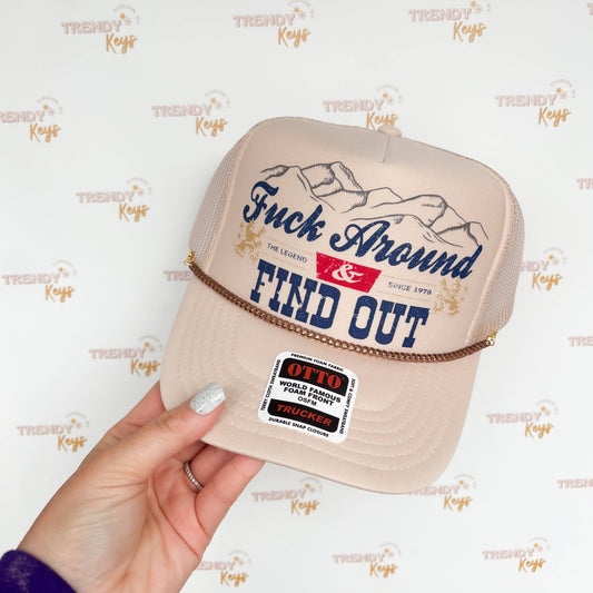 FAFO Graphic Trucker Hat
