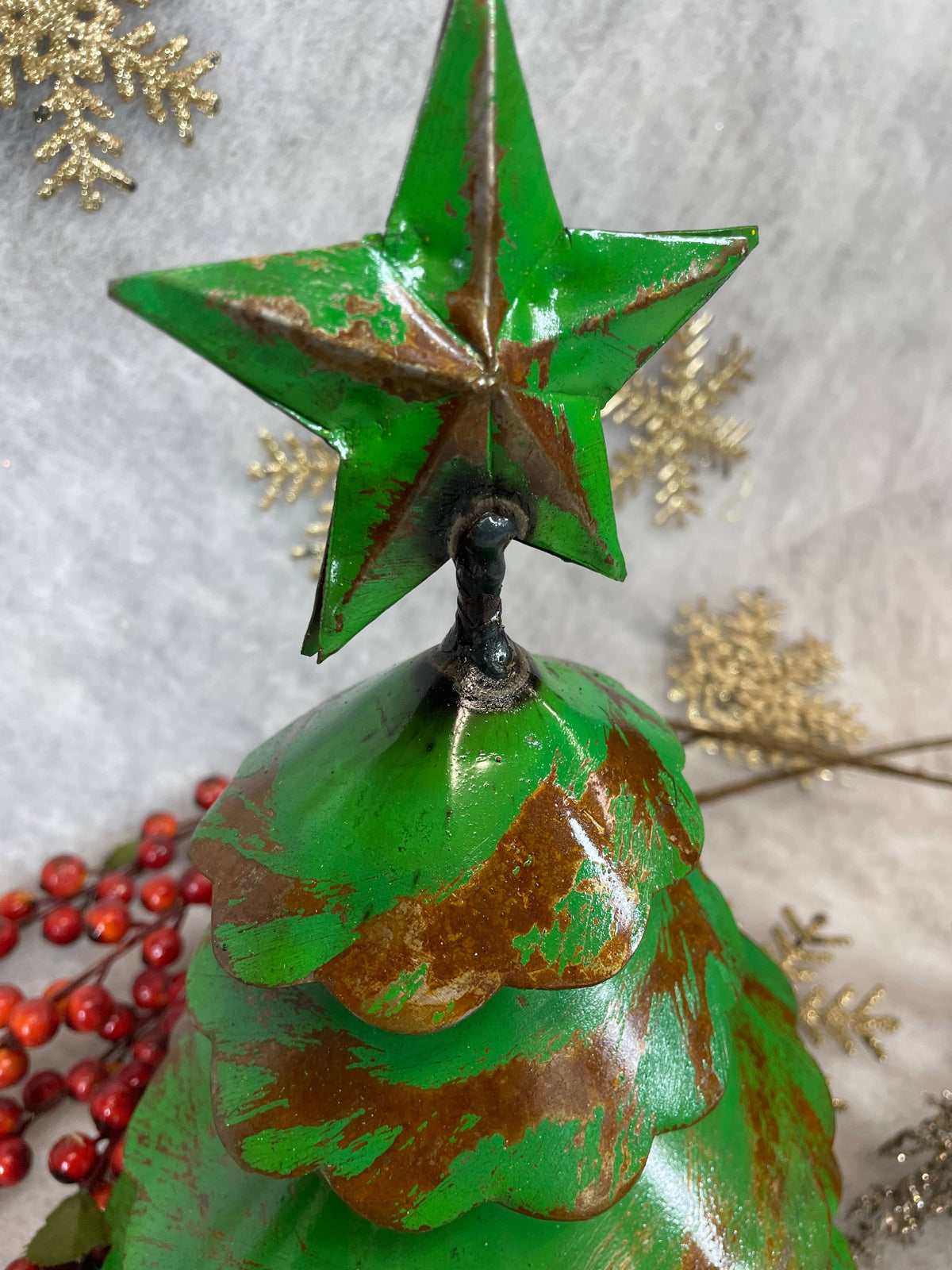 Skirty Christmas Tree-Two Colors-Mini-So Cute-13 inches
