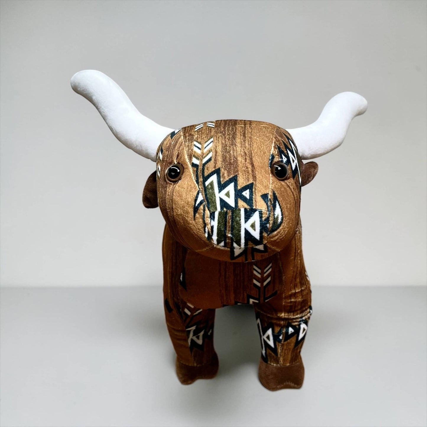 Mustard Aztec longhorn - medium farm pal 