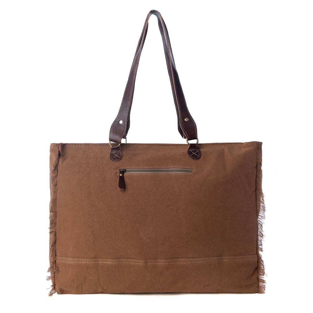 JUNIPER CANVAS AND HAIRON BAG