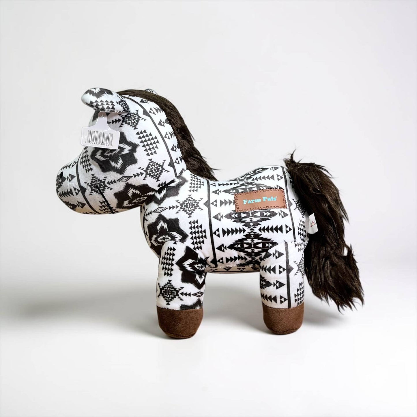 White Aztec horse - medium farm pal 