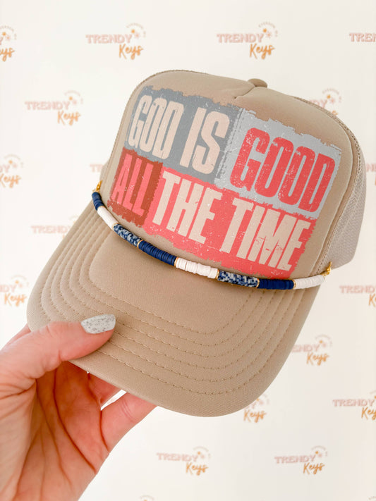 God Is Good Trucker Hat