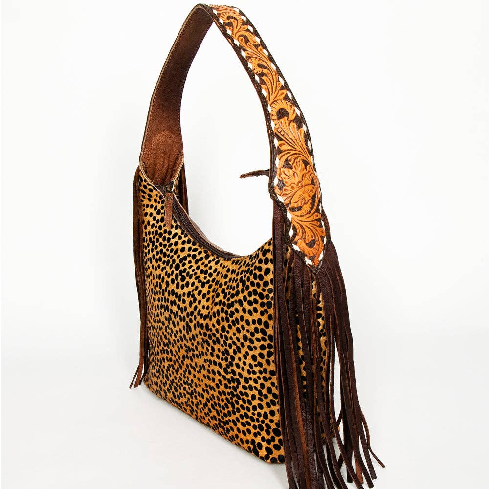 LC-ADBG803P Hobo Hair On Genuine Western Leather Women Bag