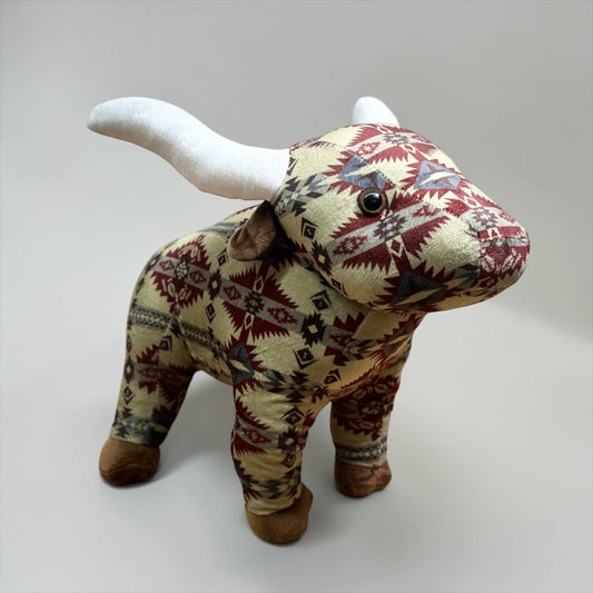 Olive Aztec longhorn-medium farm pal 